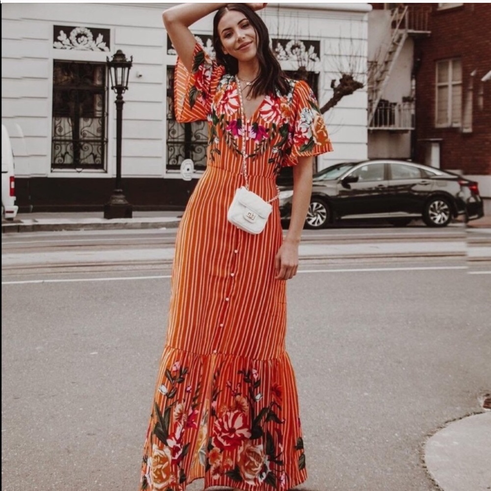 Lulus maxi dress